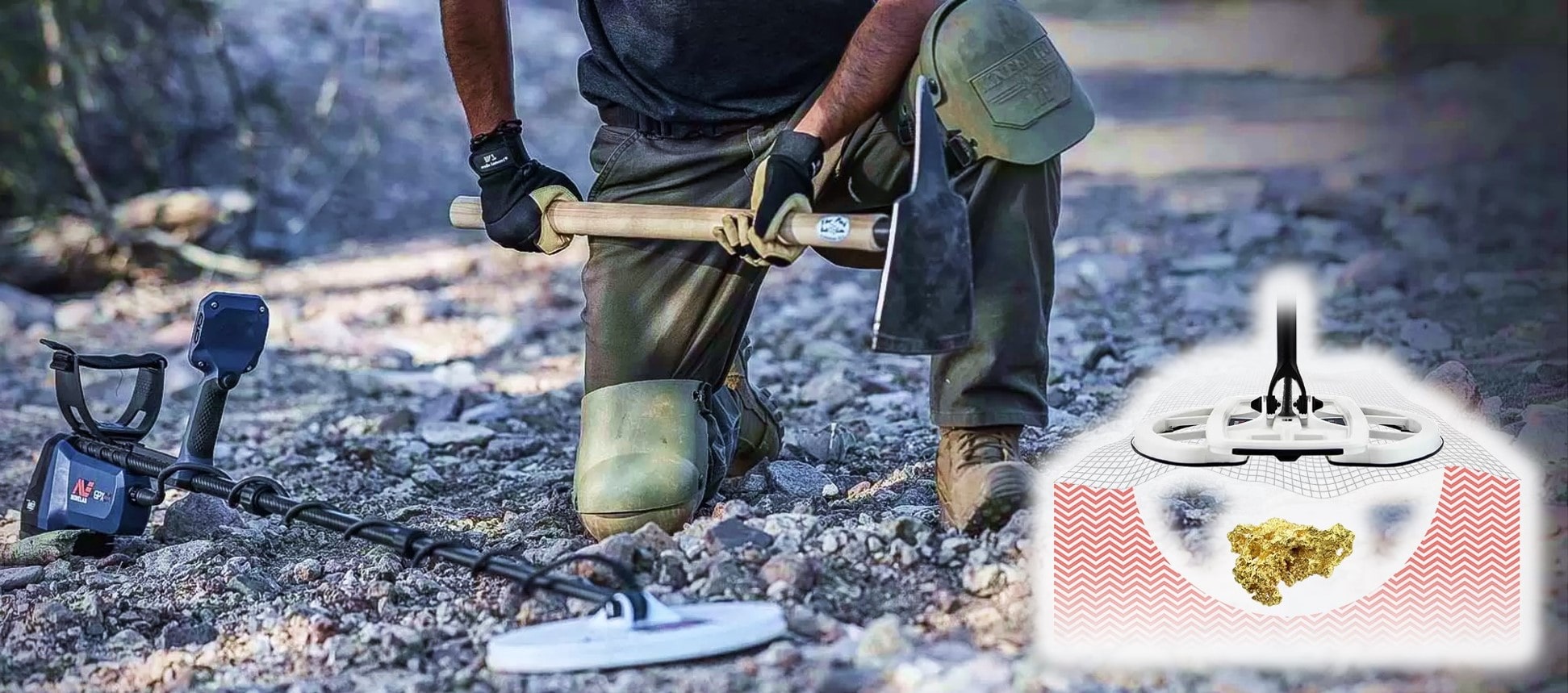 سیستم بالانس بسیار دقیق فلزیاب GPZ 7000