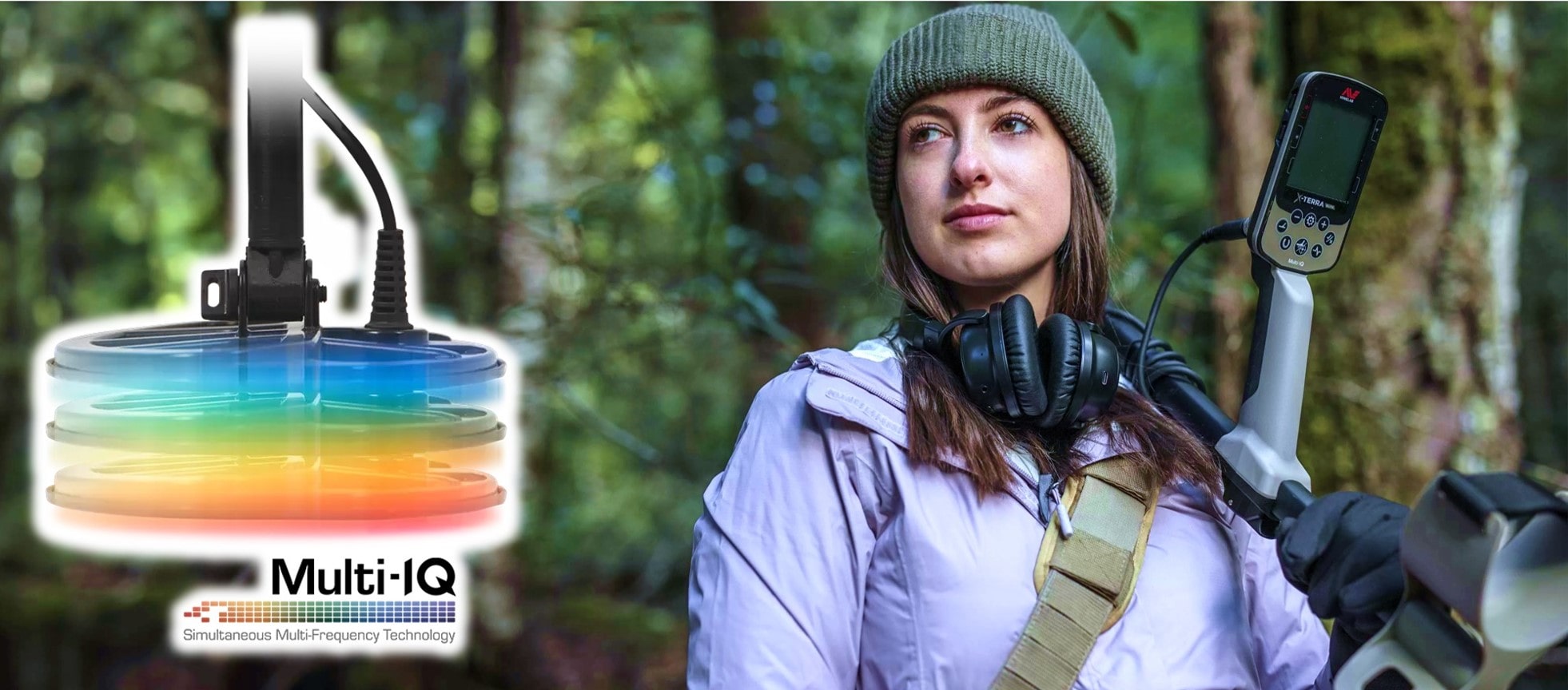 فناوری Multi-IQ دستگاه فلزیاب اکسترا X-TERRA ELITE