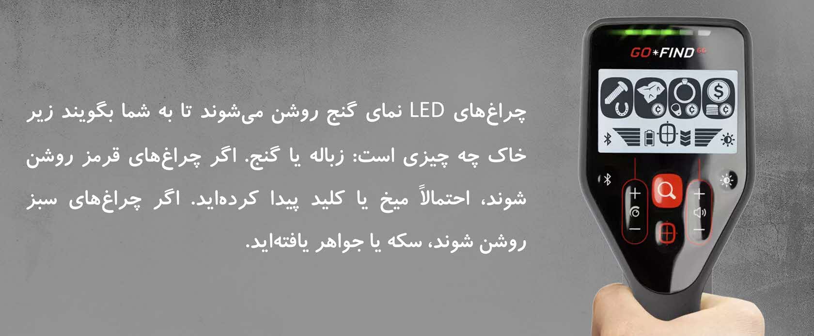 چراغ‌های LED نمای گنج